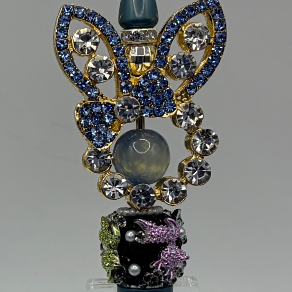 Rhinestone Bunny Beaded Pens | Choose Your Style A–C | Handmade Bling Pens | Cute Easter Statement Pens