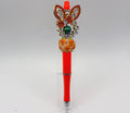 Rhinestone Bunny Beaded Pens | Choose Your Style A–C | Handmade Bling Pens | Cute Easter Statement Pens