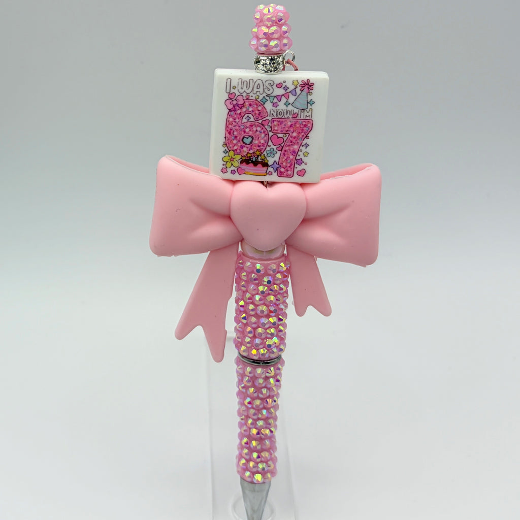 Bling 67 Birthday Pen
