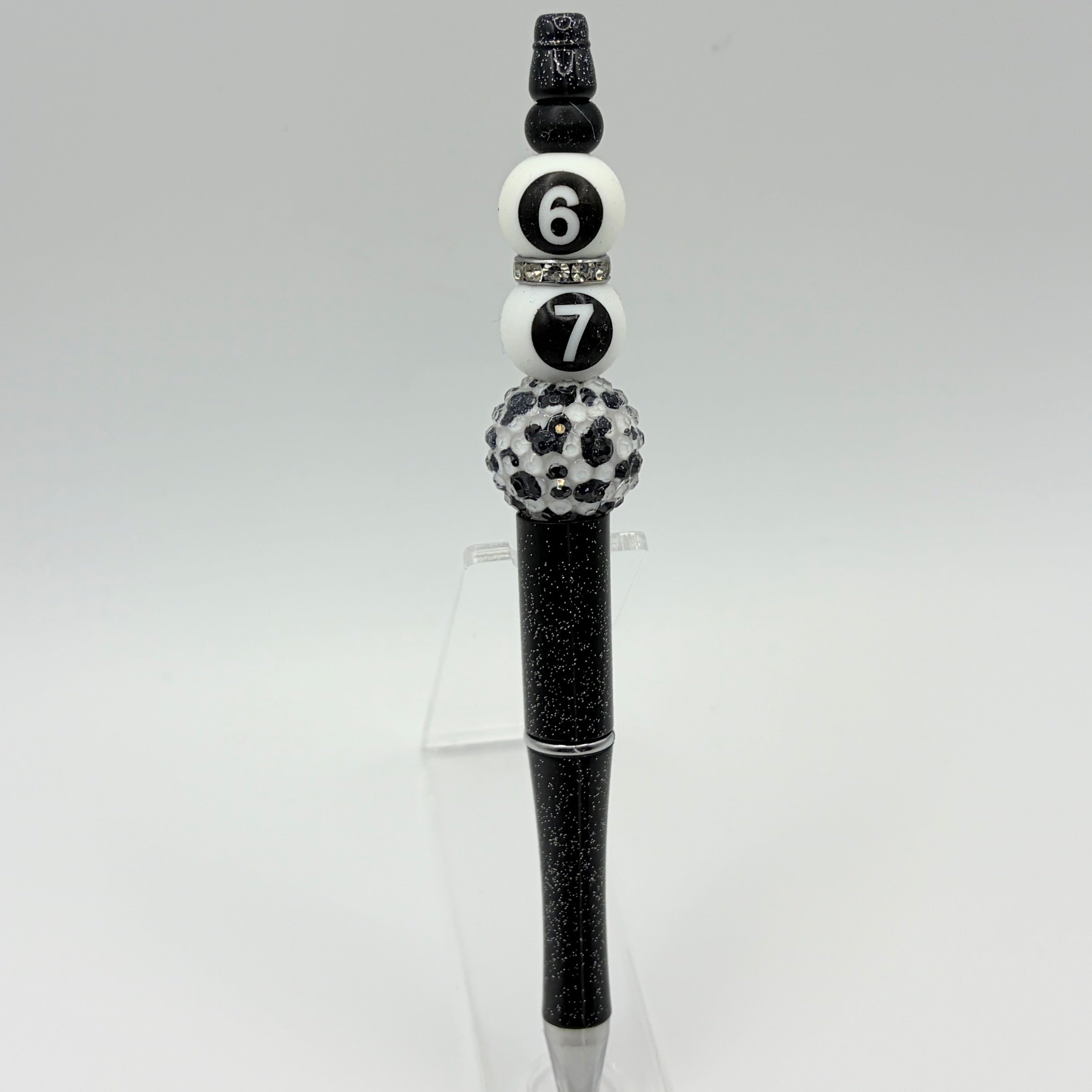 "67" Beaded Pens – Choose Your Style A–E | Fun Number Pens | Gift Idea | Limited Handmade Pens