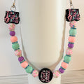 Just a Girl Who Loves to Dance Beaded Tumbler Handle | Dance Mom Gift | Cute Cup Strap | Handmade | Optional Straw Cap