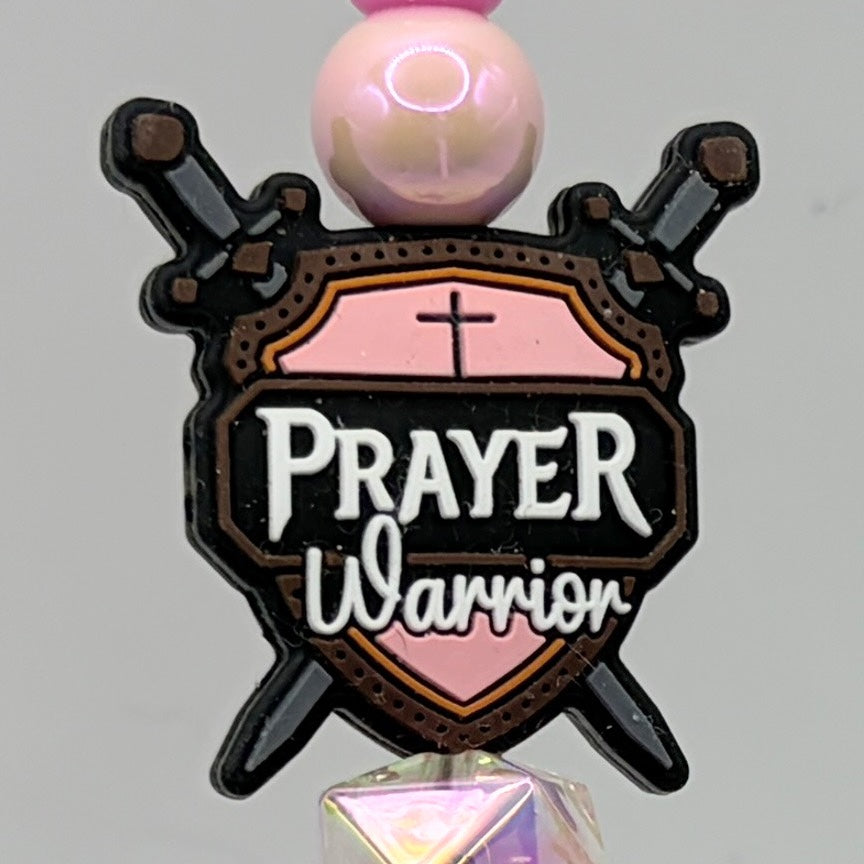 Faith-Inspired Pink Beaded Pens – Choose Your Style A–F | Christian Gift Pens | Bible, Prayer, God is Good | Gift Ready