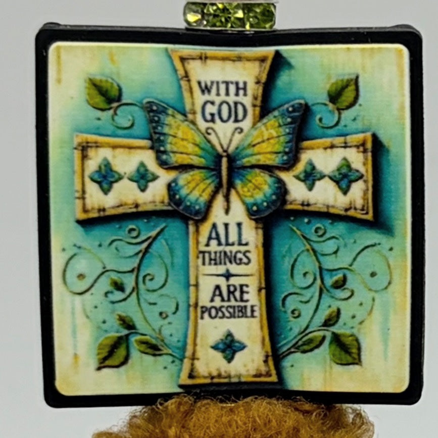 Faith-Inspired Beaded Pens – Choose Your Style A–F | Christian Gift Pens | Cross, Bible, Scripture Pens | Handmade Ink Pens