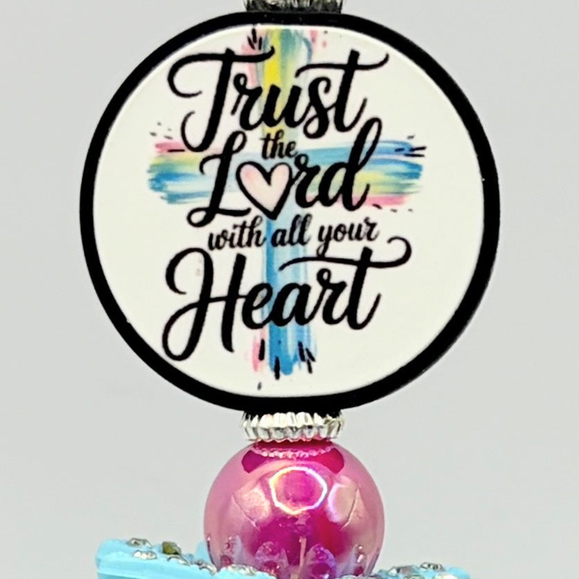 Faith-Inspired Beaded Pens – Choose Your Style A–F | Christian Pens | Love Like Jesus, Cross & Inspirational Pens | Handmade Gifts