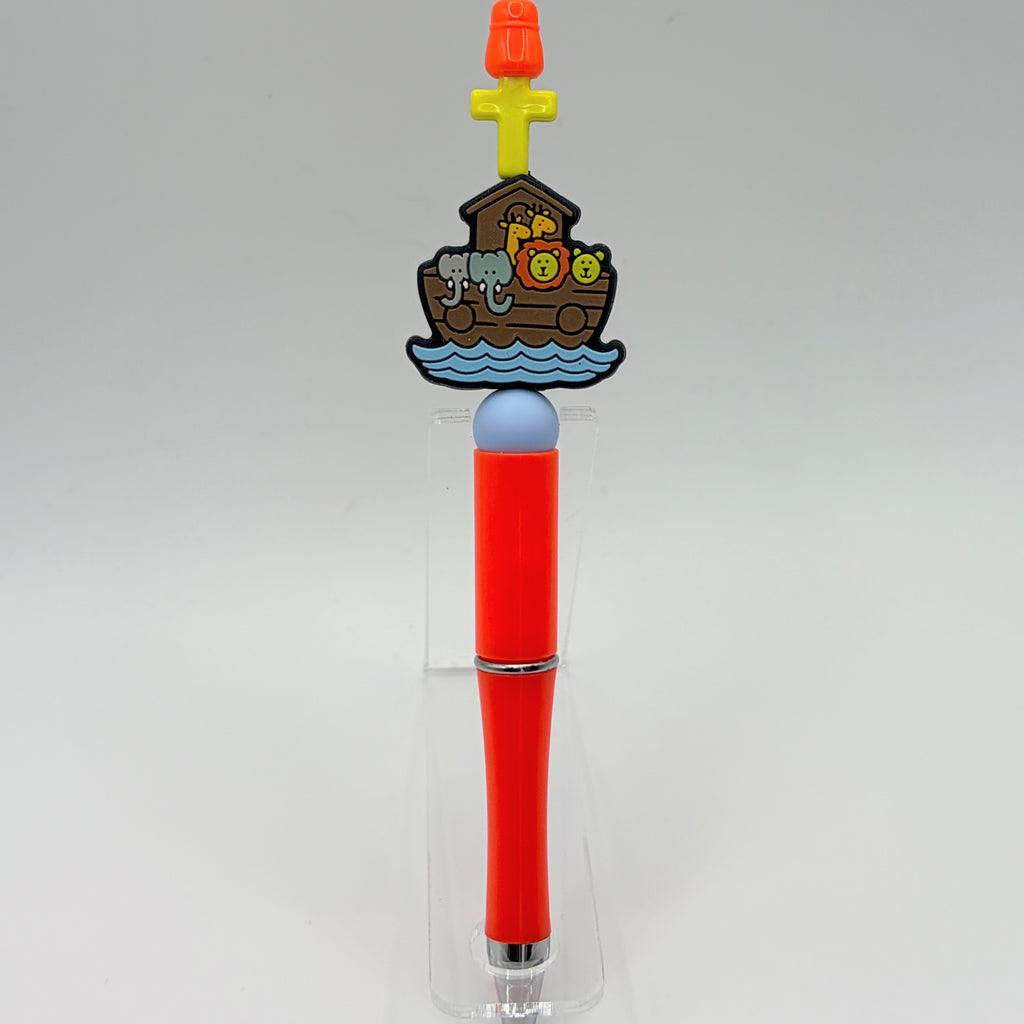 Faith-Inspired Beaded Pens – Choose Your Style A–F | Christian Pens | Love Like Jesus, Cross & Inspirational Pens | Handmade Gifts