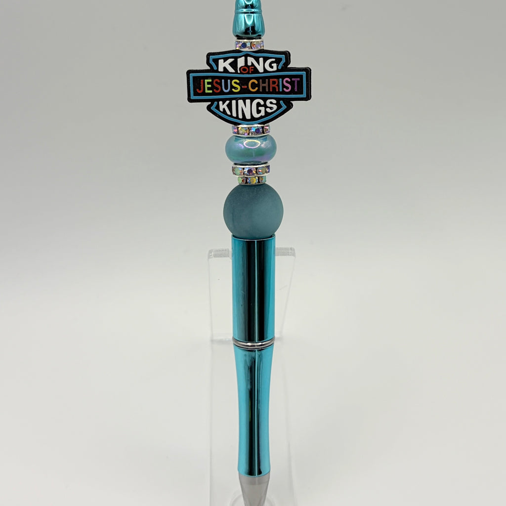 Faith-Inspired Beaded Pens – Choose Your Style A–F | Christian Pens | Love Like Jesus, Cross & Inspirational Pens | Handmade Gifts