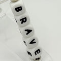 Faith-Inspired Beaded Keychains – “Brave, Hope, Love” Christian Keychains | Choose Your Style A–D