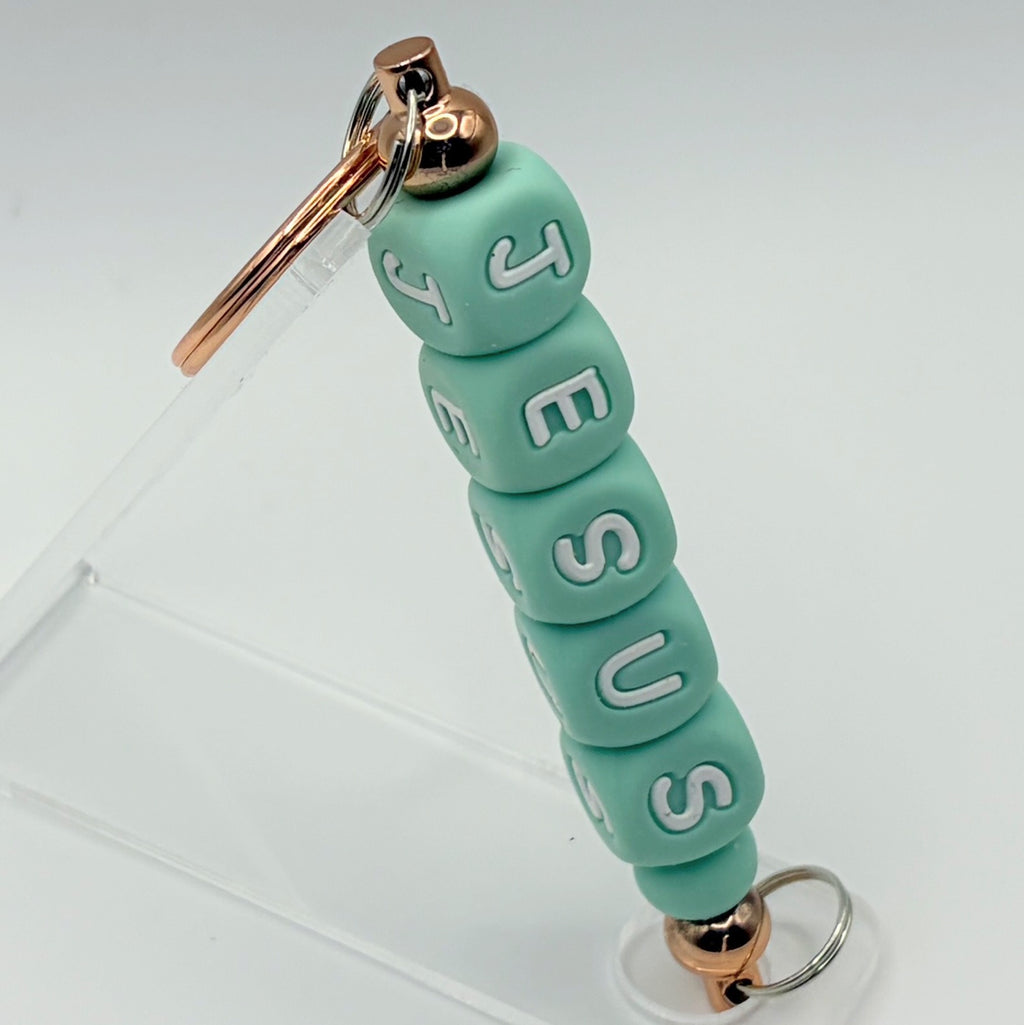 Faith-Inspired Beaded Keychains – Choose Your Style | Handmade Gift Accessories