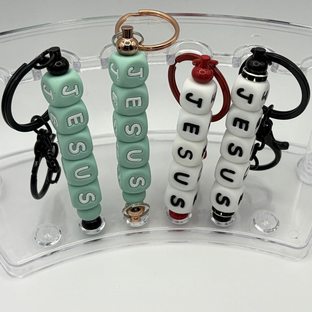 Faith-Inspired Beaded Keychains – Choose Your Style | Handmade Gift Accessories