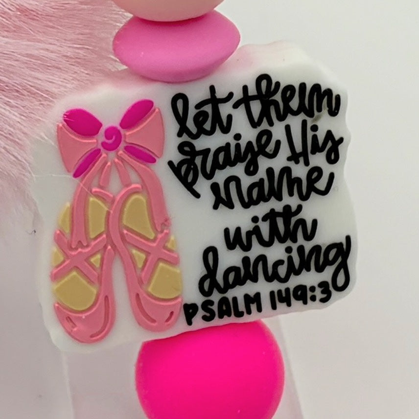 Faith-Inspired Beaded Keychains – Cute Christian Keychains with Puff, Scripture & Jesus Designs | Choose Your Style A–D