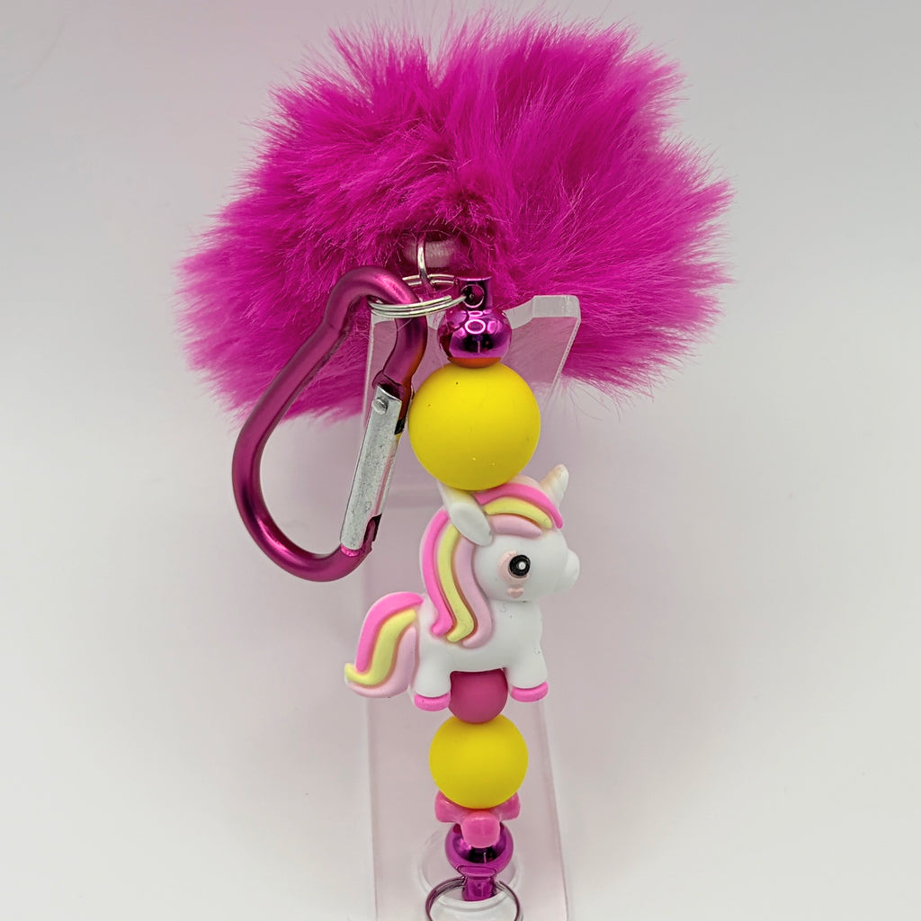 Cute Girls Beaded Keychains – Unicorn, Gymnastics & Dance Keychains | Fun Gift for Girls | Choose Your Style A–C