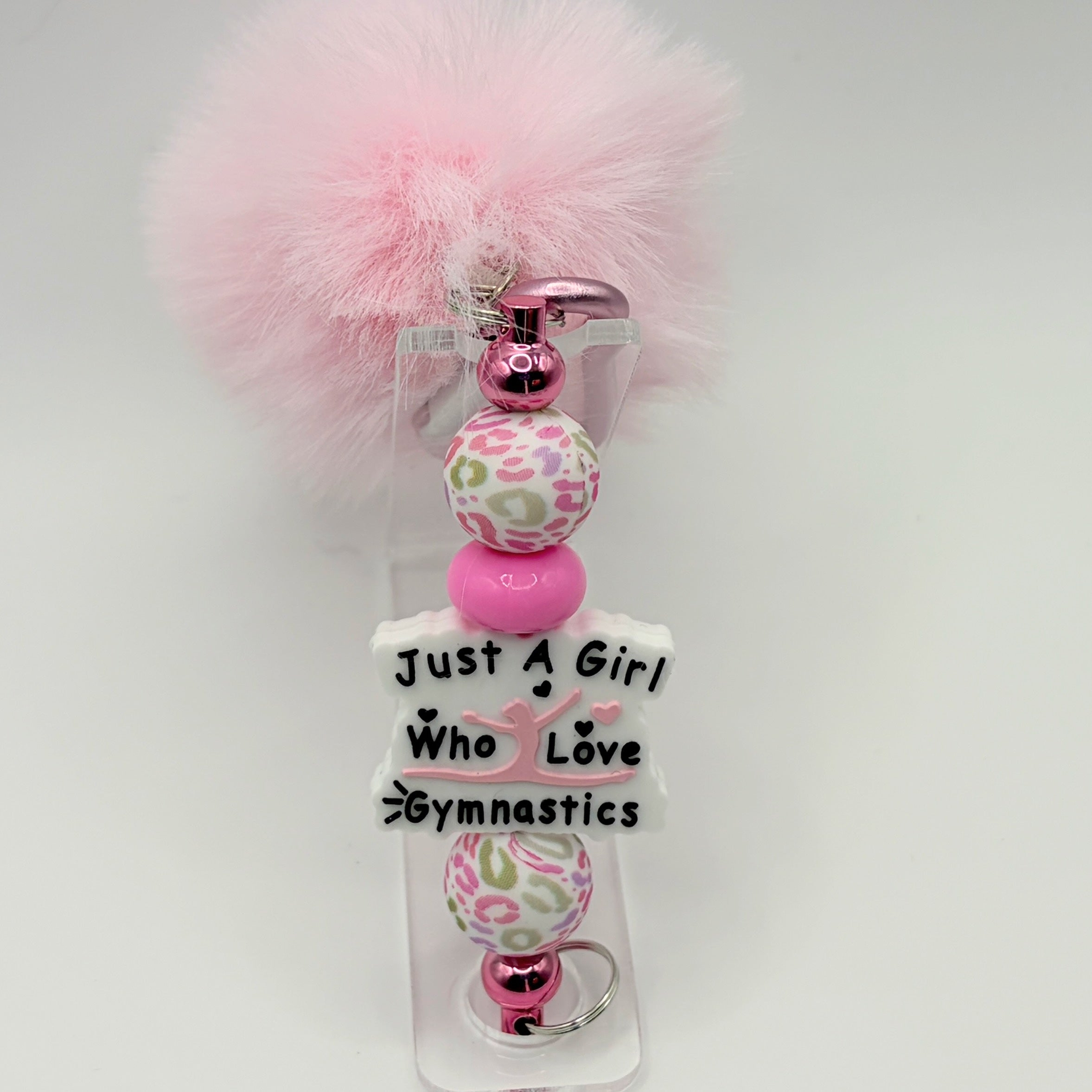 Cute Girls Beaded Keychains – Unicorn, Gymnastics & Dance Keychains | Fun Gift for Girls | Choose Your Style A–C
