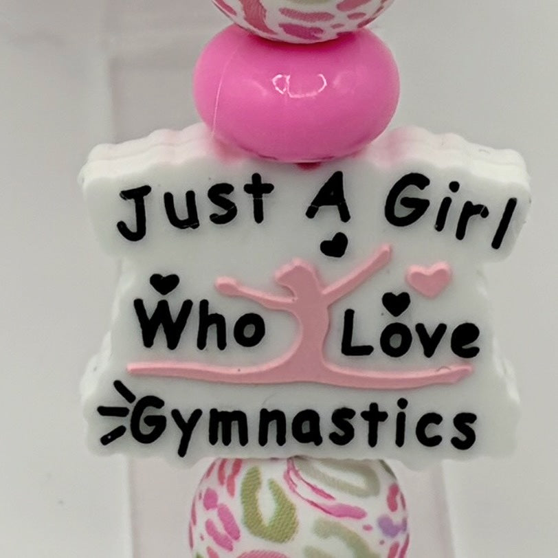 Cute Girls Beaded Keychains – Unicorn, Gymnastics & Dance Keychains | Fun Gift for Girls | Choose Your Style A–C