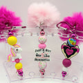 Cute Girls Beaded Keychains – Unicorn, Gymnastics & Dance Keychains | Fun Gift for Girls | Choose Your Style A–C