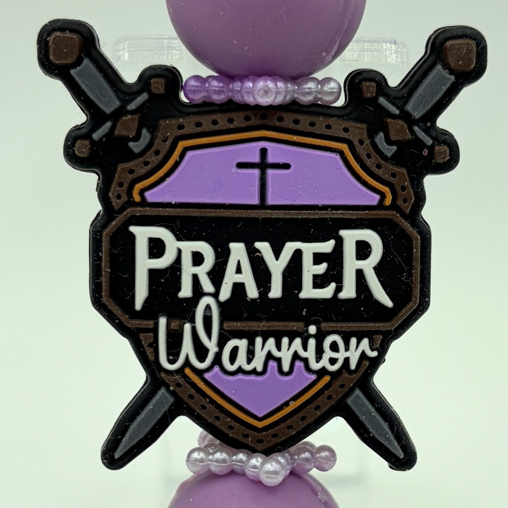 Faith-Inspired Beaded Magnifying Glass – Choose Your Style (A–D) – Prayer Warrior, Cross & Bible Study Designs