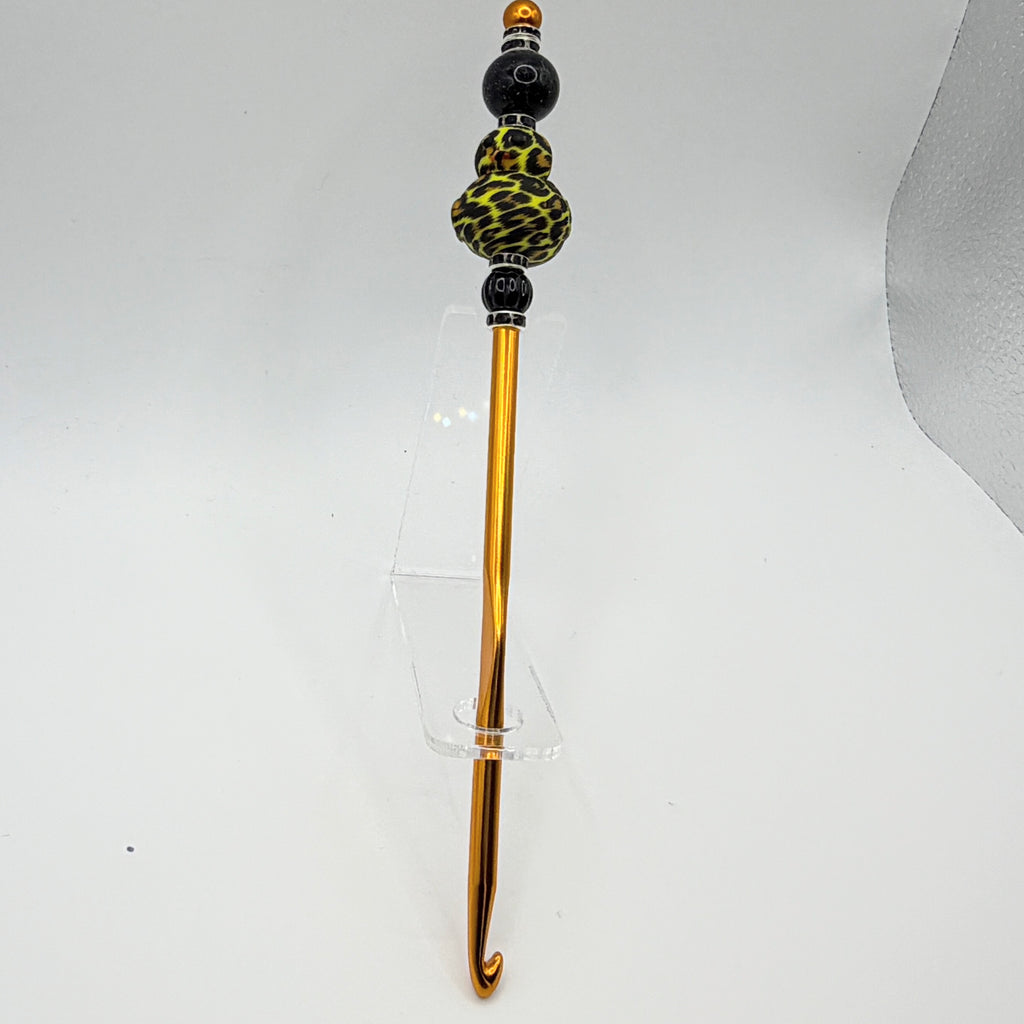 Beaded Crochet Hooks – Handmade Decorative Crochet Needles | Choose Your Style A–F