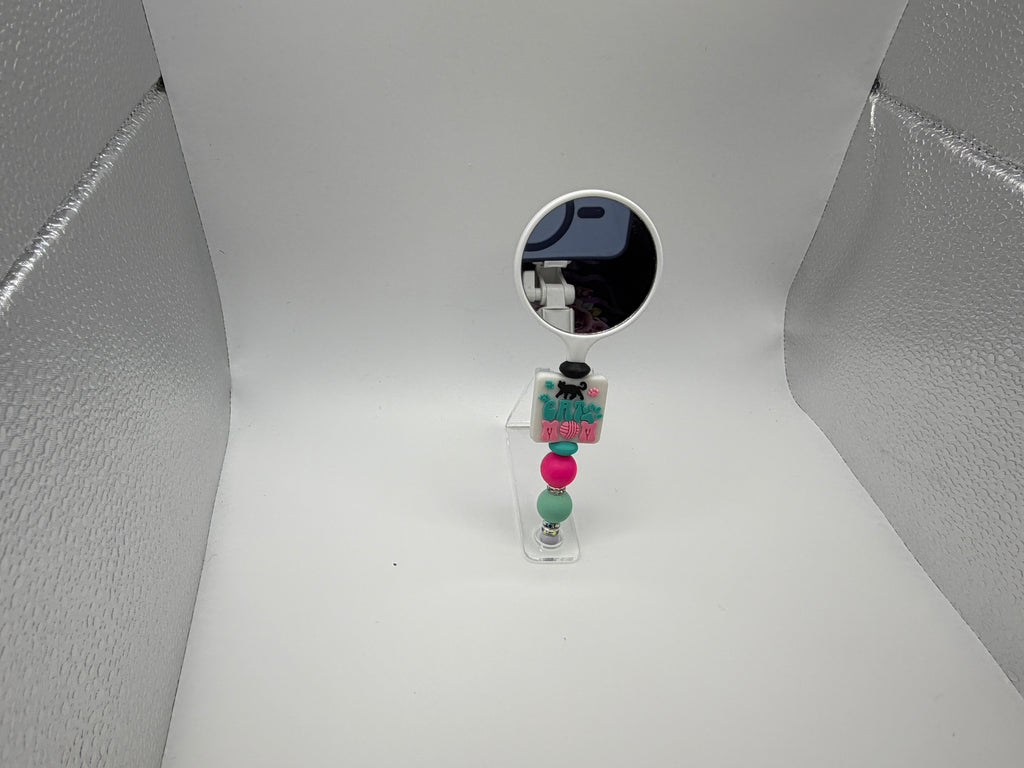 Beaded Hand Mirror – Kid’s Size | Choose Your Style A–C