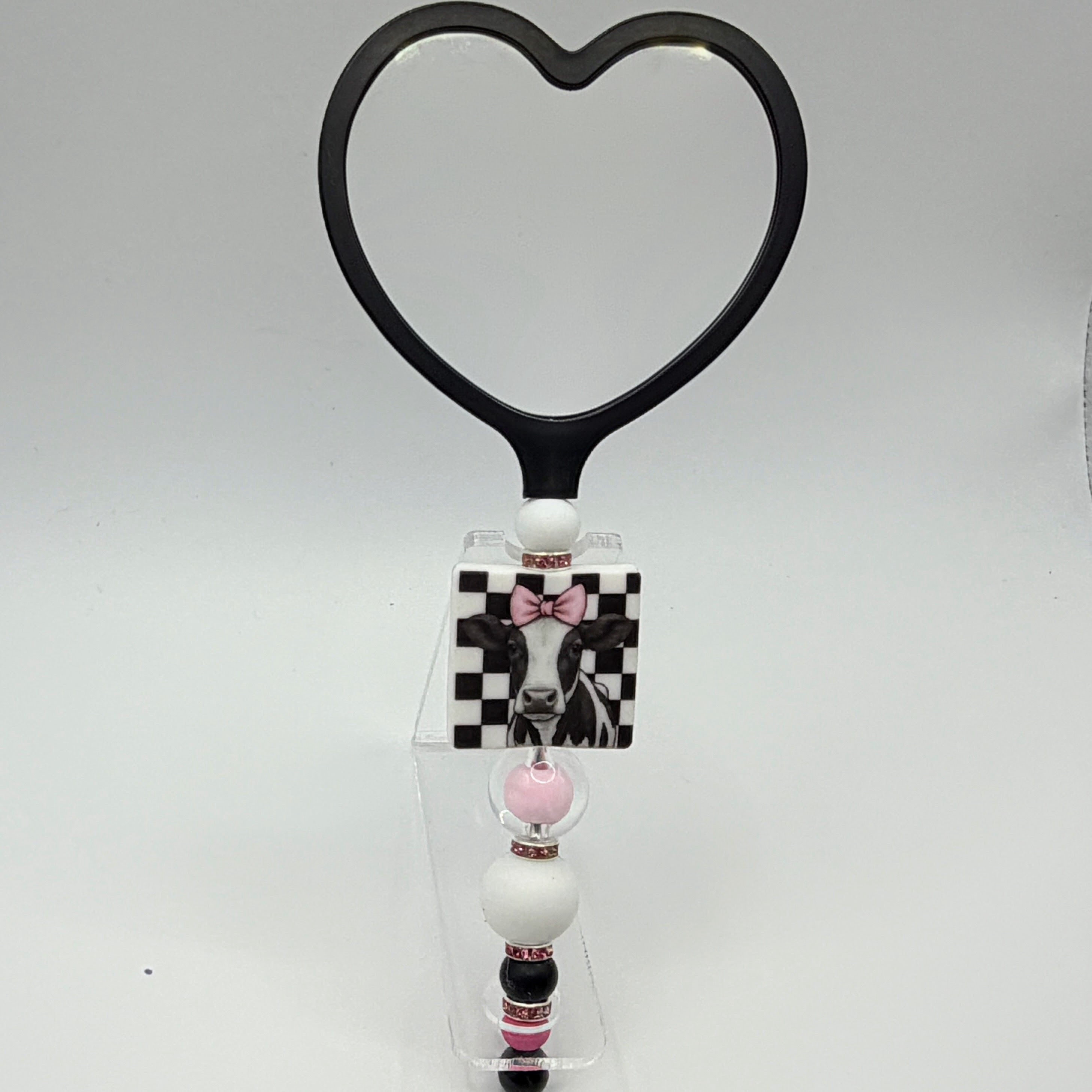 Beaded Hand Mirror – Standard Size | Choose Your Style A–D