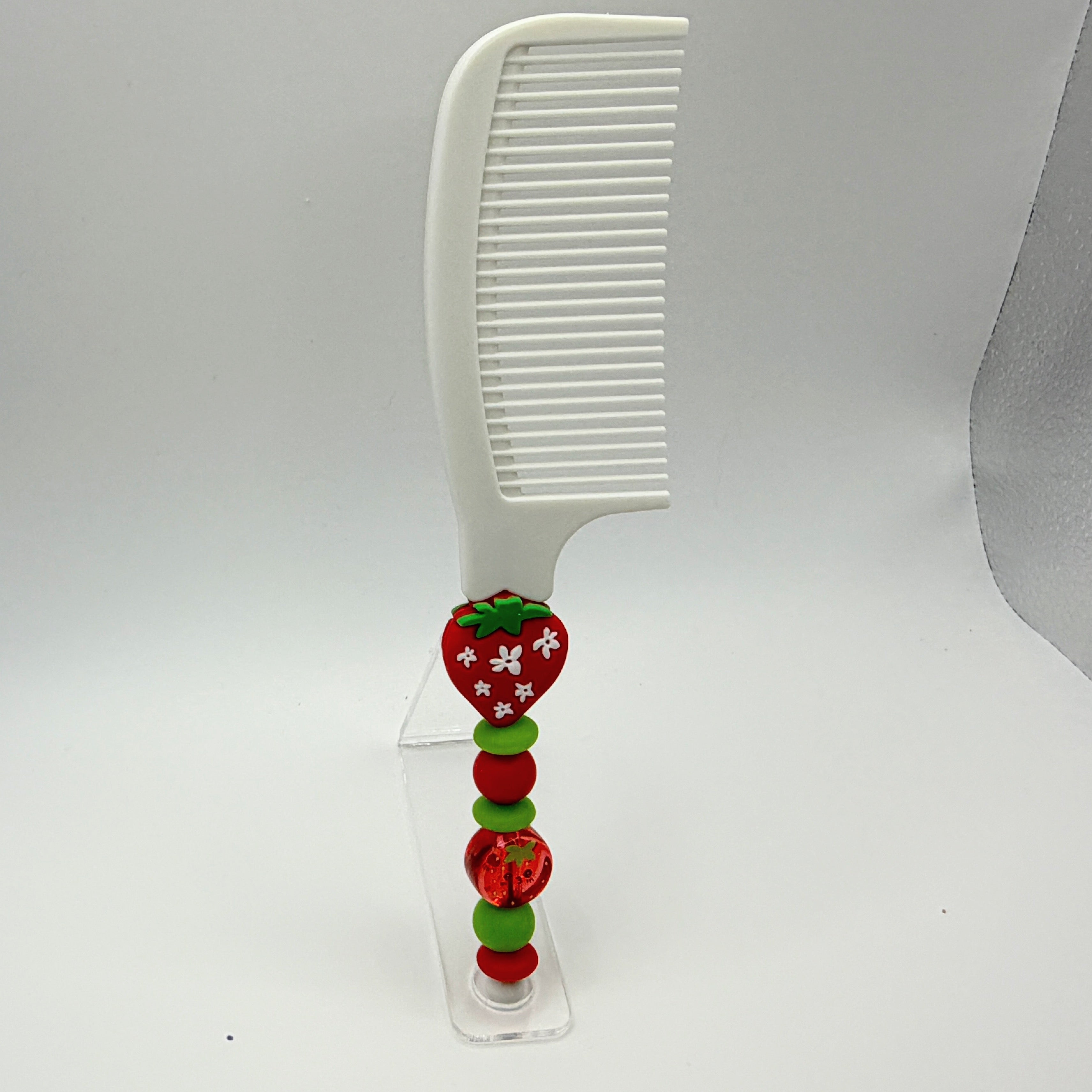 Beaded Wide-Tooth Comb | Handmade Detangling Comb | Choose Your Style