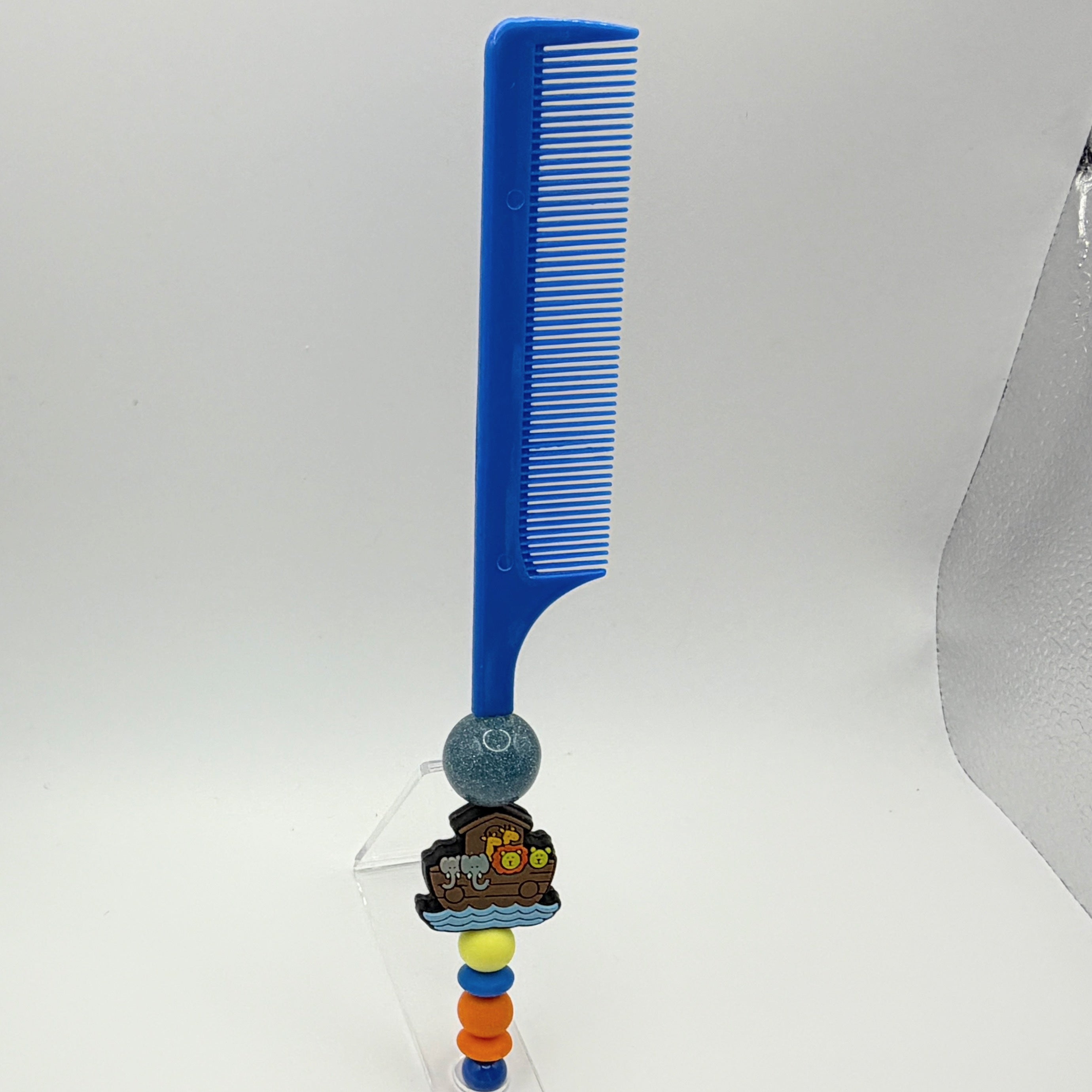 Beaded Fine-Tooth Comb | Handmade Styling Comb | Choose Your Style A-K