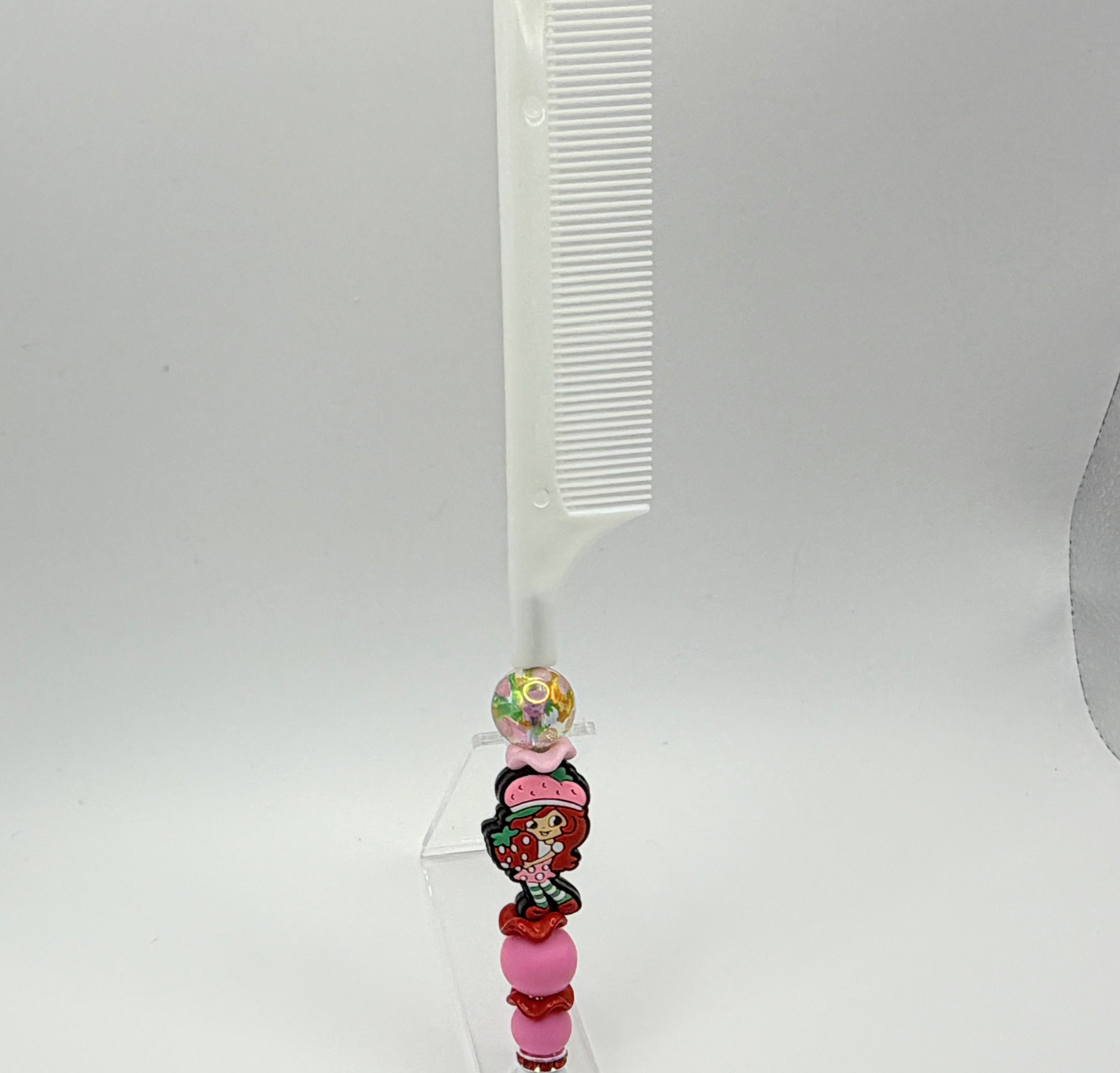 Beaded Fine-Tooth Comb | Handmade Styling Comb | Choose Your Style A-K