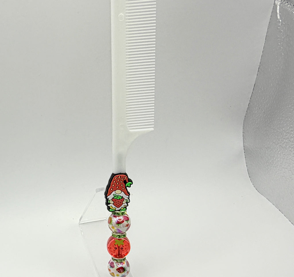 Beaded Fine-Tooth Comb | Handmade Styling Comb | Choose Your Style A-K
