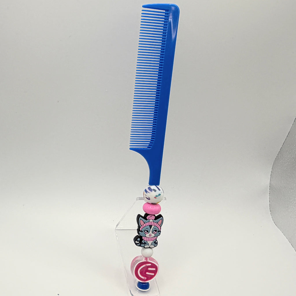 Beaded Fine-Tooth Comb | Handmade Styling Comb | Choose Your Style A-K