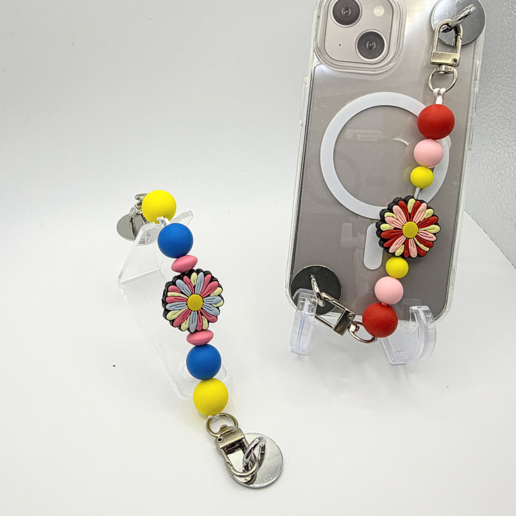 Beaded Cell Phone Straps – Choose Your Style A–M | Cute Wrist Straps for iPhone & Smartphones | Handmade Phone Accessories