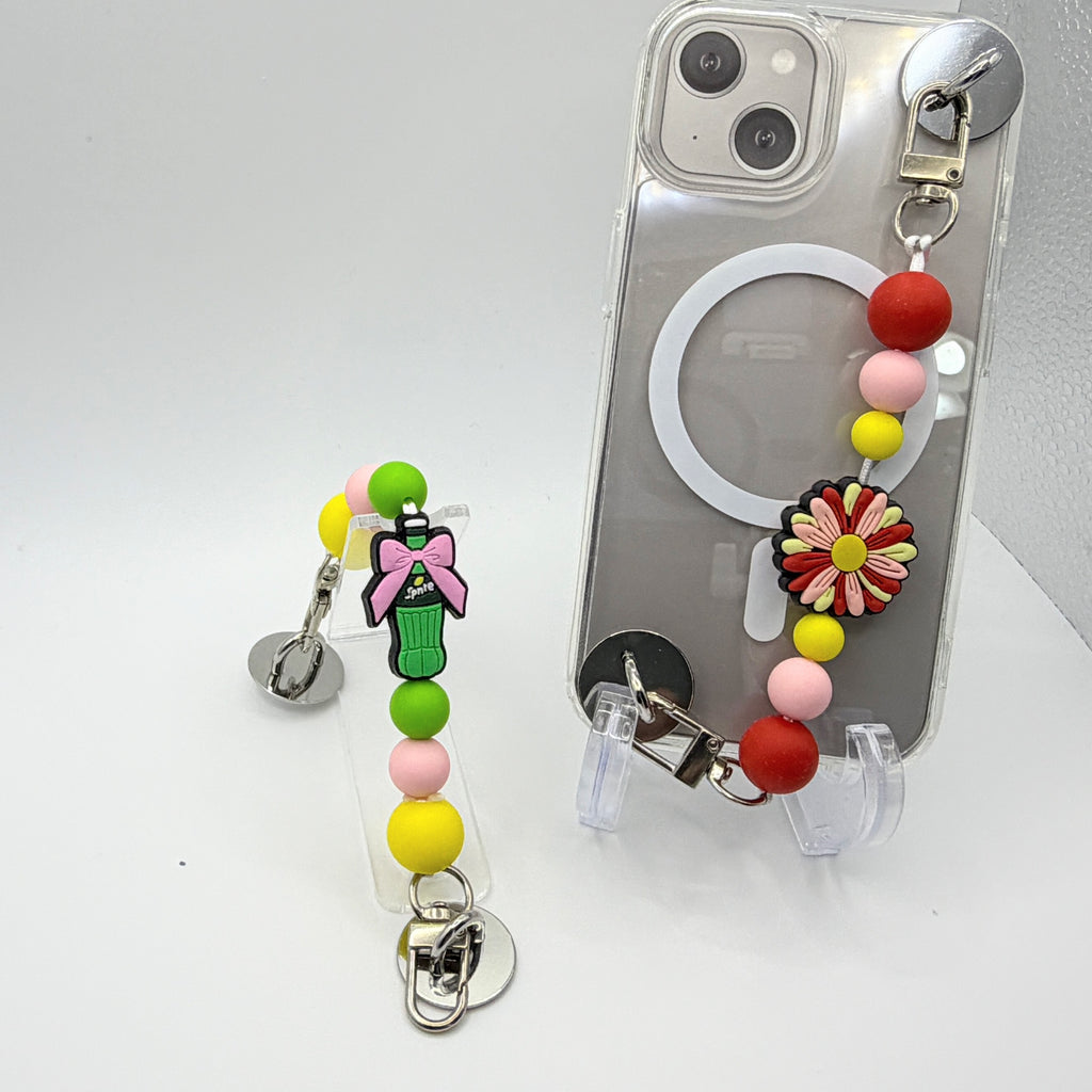 Beaded Cell Phone Straps – Choose Your Style A–M | Cute Wrist Straps for iPhone & Smartphones | Handmade Phone Accessories