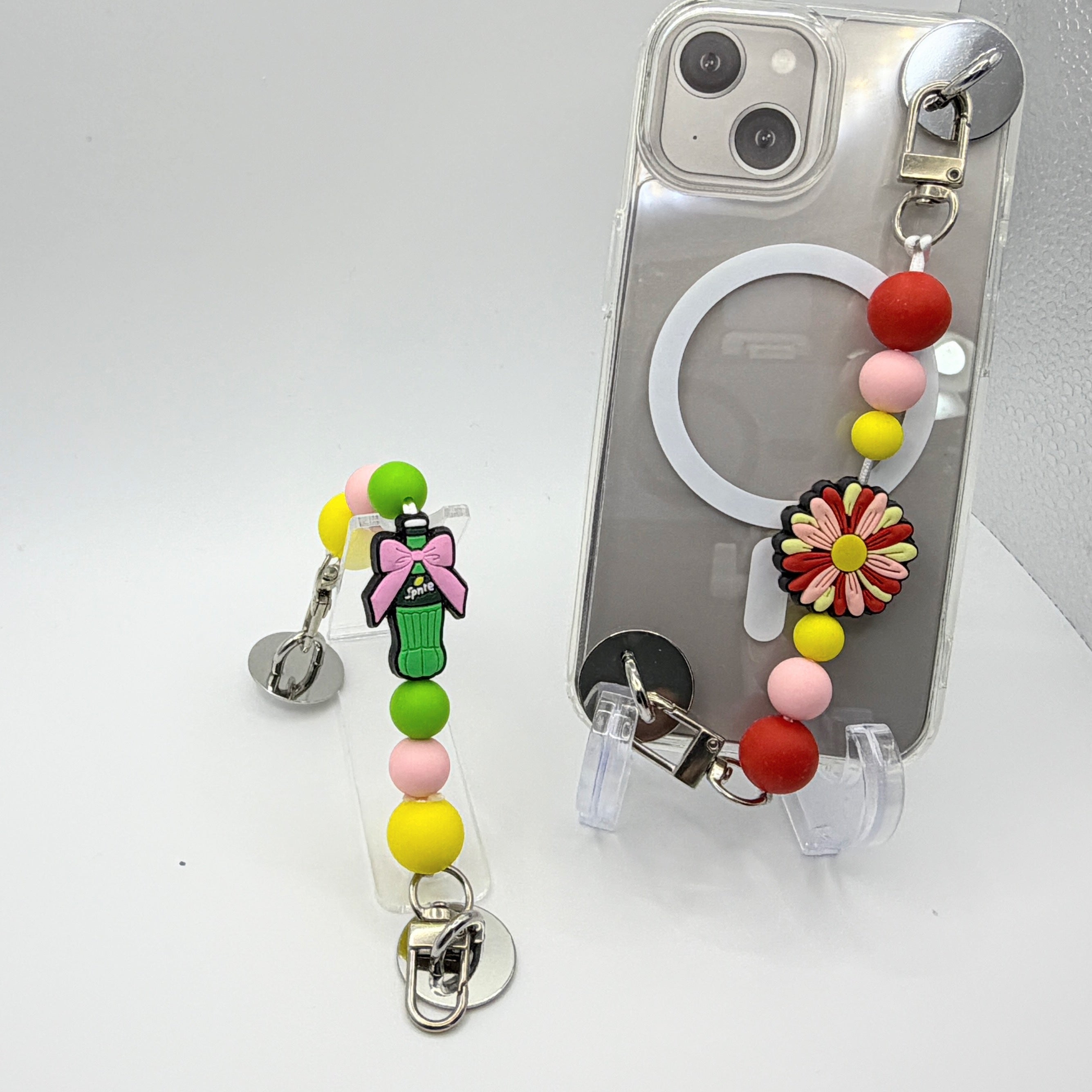 Beaded Cell Phone Straps – Choose Your Style A–M | Cute Wrist Straps for iPhone & Smartphones | Handmade Phone Accessories