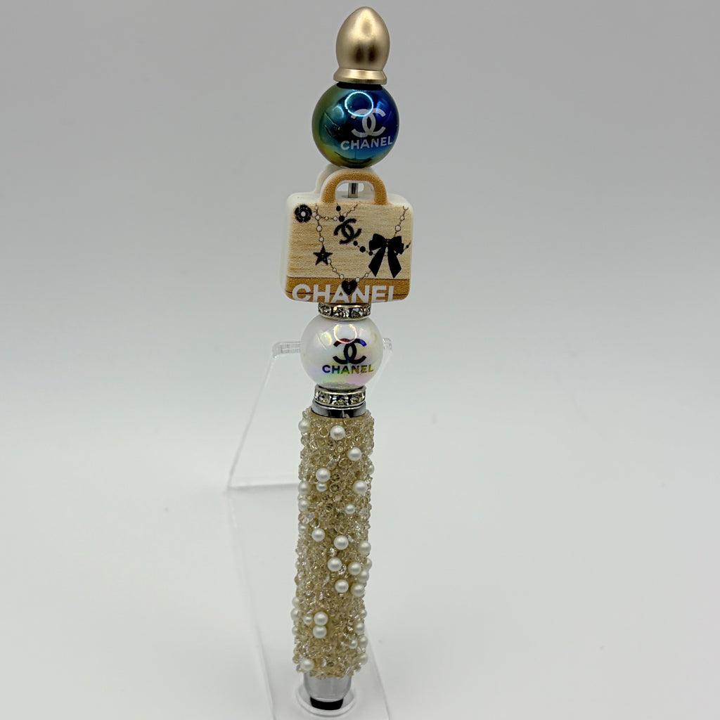 Beaded Stylus Pen – Touchscreen + Ink Pen Combo | Choose Your Style (A–F)