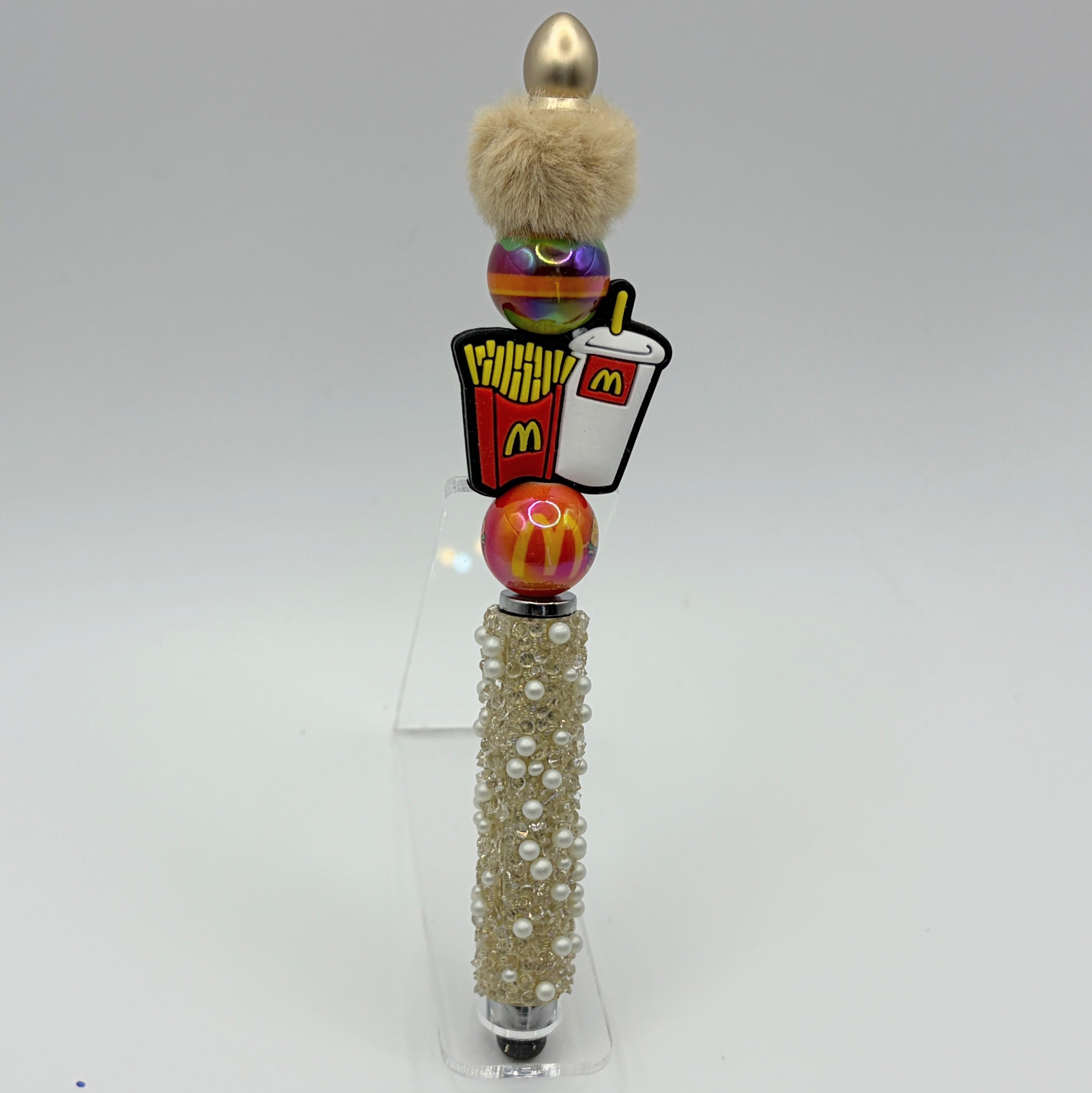 Beaded Stylus Pen – Touchscreen + Ink Pen Combo | Choose Your Style (A–F)