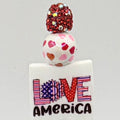Patriotic Beaded Pens – Choose Your Style A–E | American, Army Mom, Faith Cross Pens | Handmade Gift