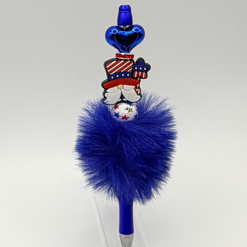 Patriotic Beaded Pens – Choose Your Style A–R |US Military, Faith, USA & Fun Designs | Handmade Gift Pens
