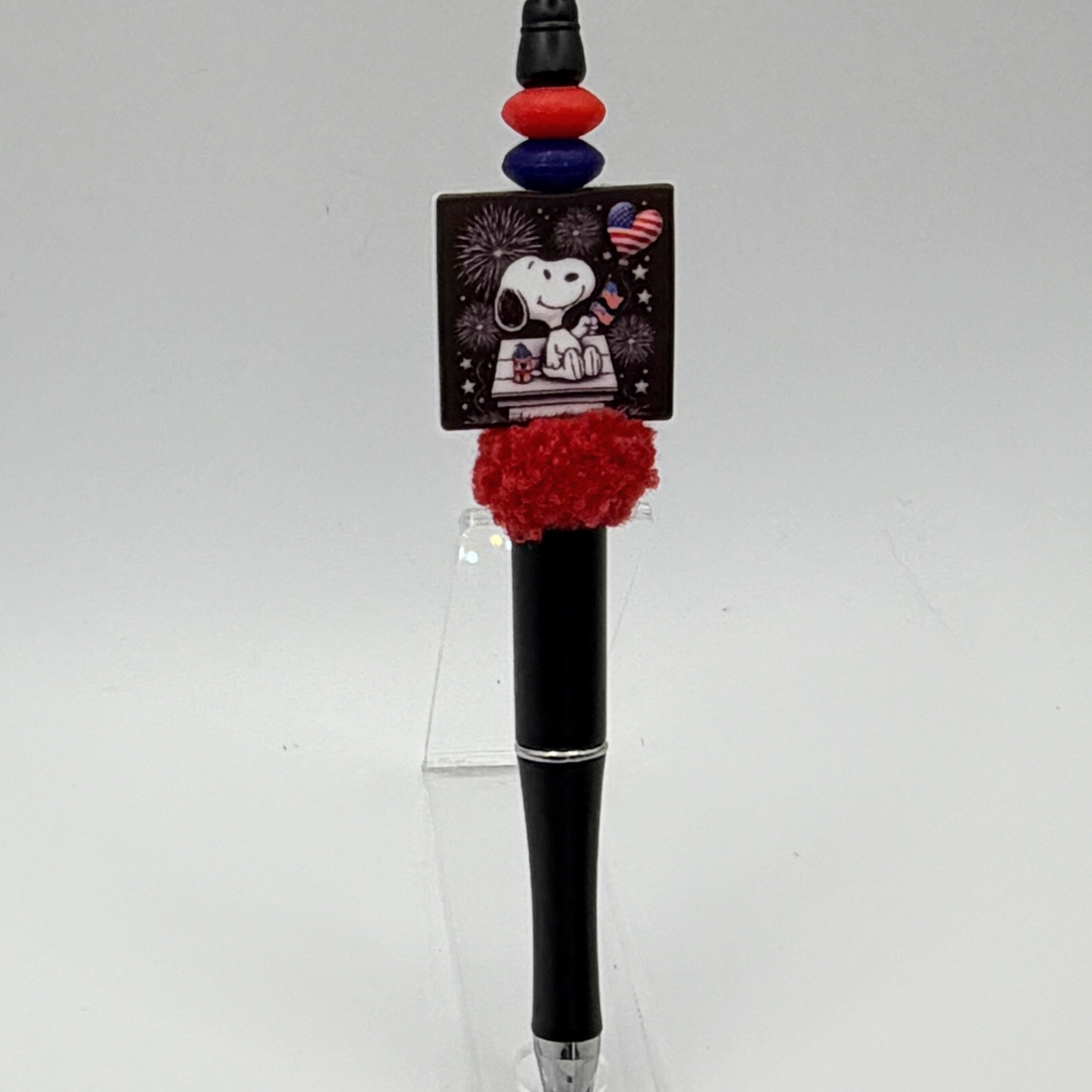 Patriotic Beaded Pens – Choose Your Style A–R |US Military, Faith, USA & Fun Designs | Handmade Gift Pens