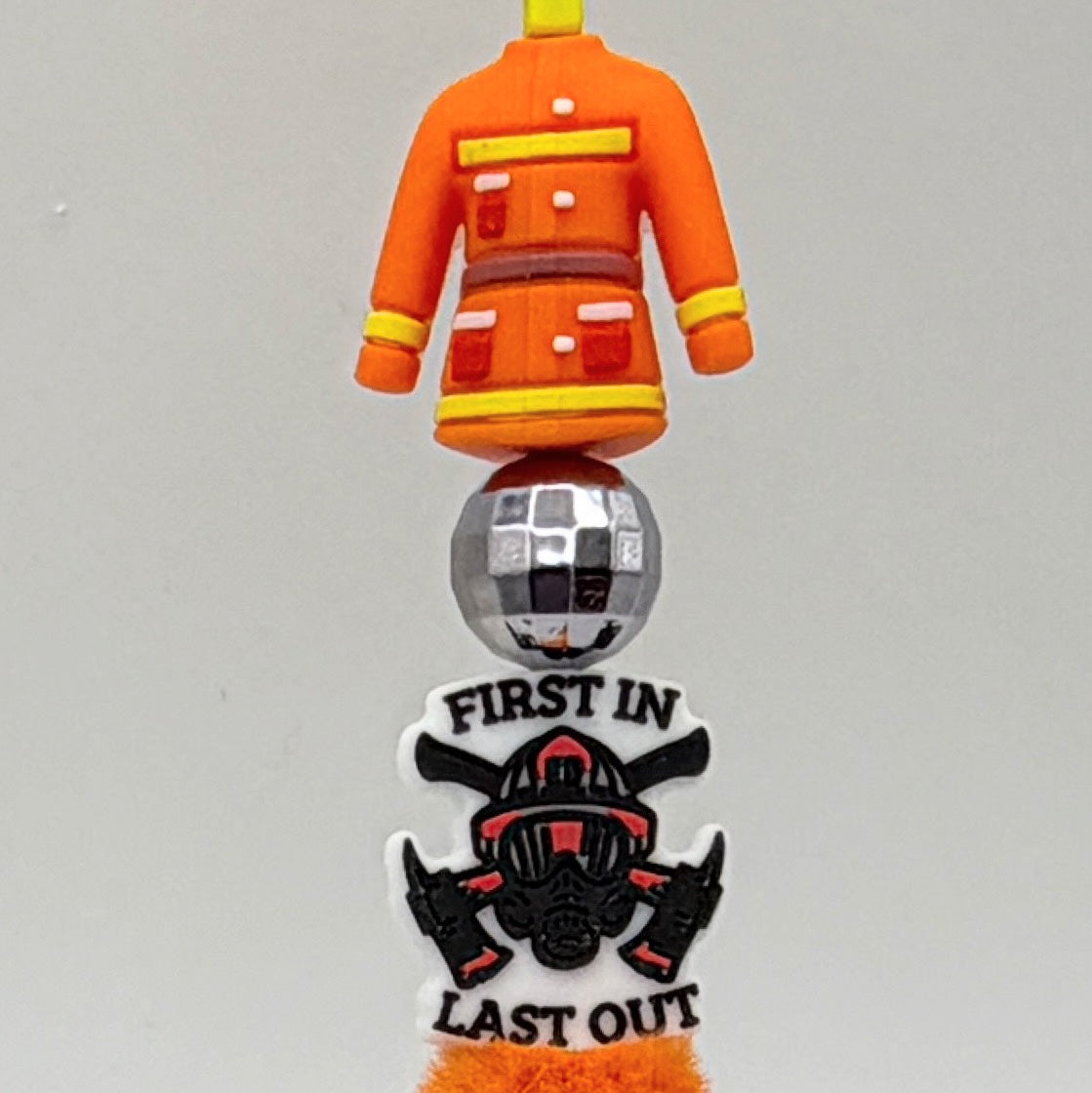 Firefighter Beaded Pen Collection
