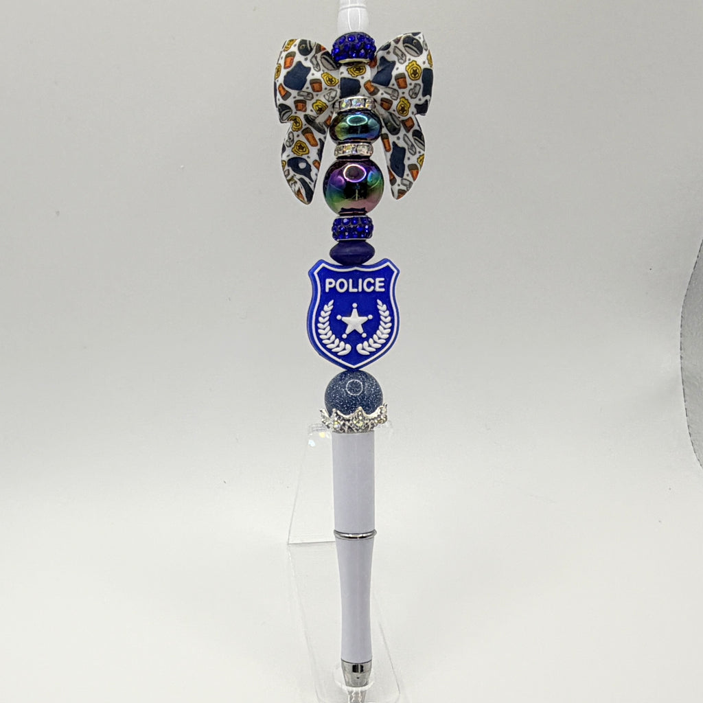Police Officer Beaded Pen Collection