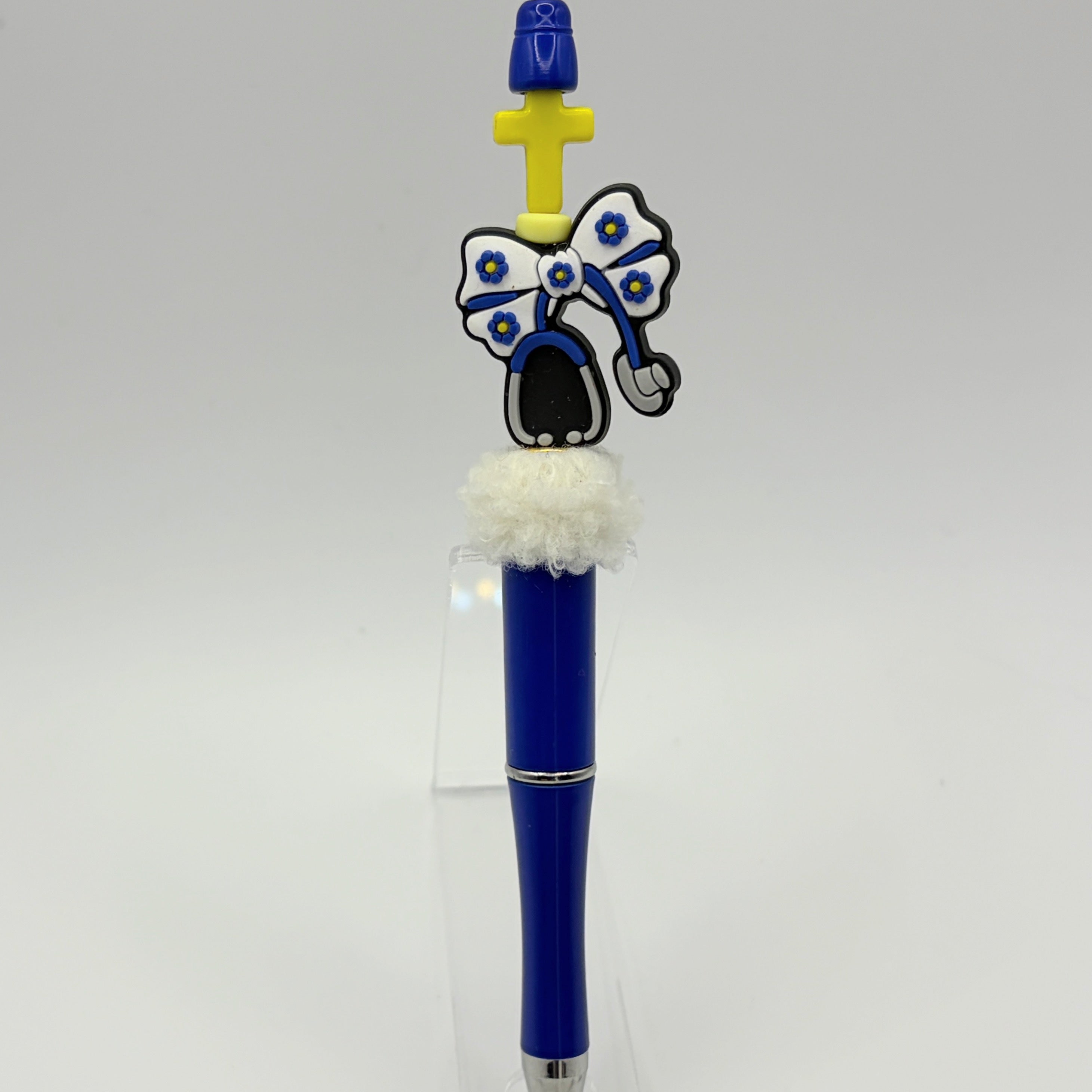 Jobs & Professions Beaded Pens | Teacher, Nurse, Dental, & School Staff Gifts | Choose Your Style A–EE