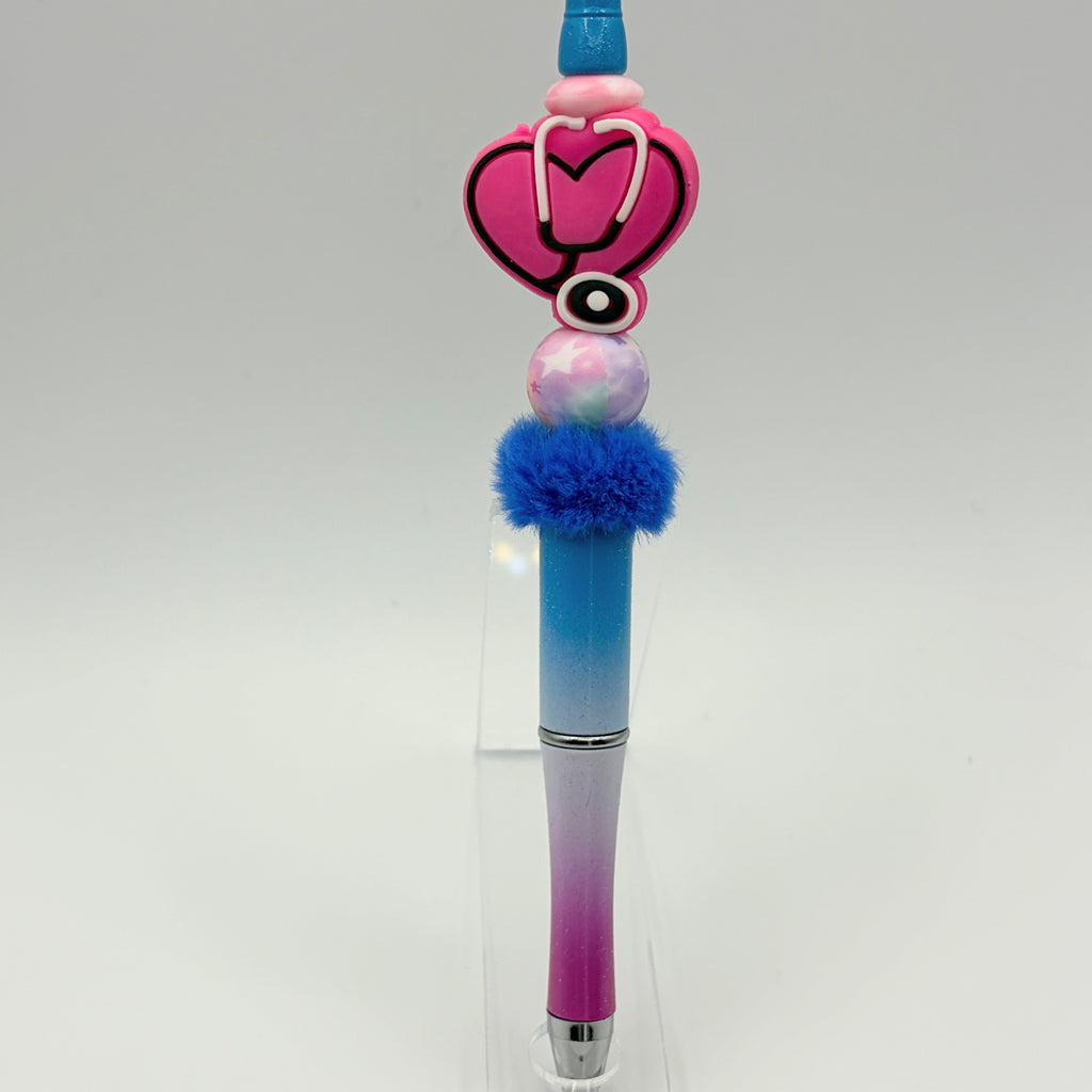 Jobs & Professions Beaded Pens | Teacher, Nurse, Dental, & School Staff Gifts | Choose Your Style A–EE