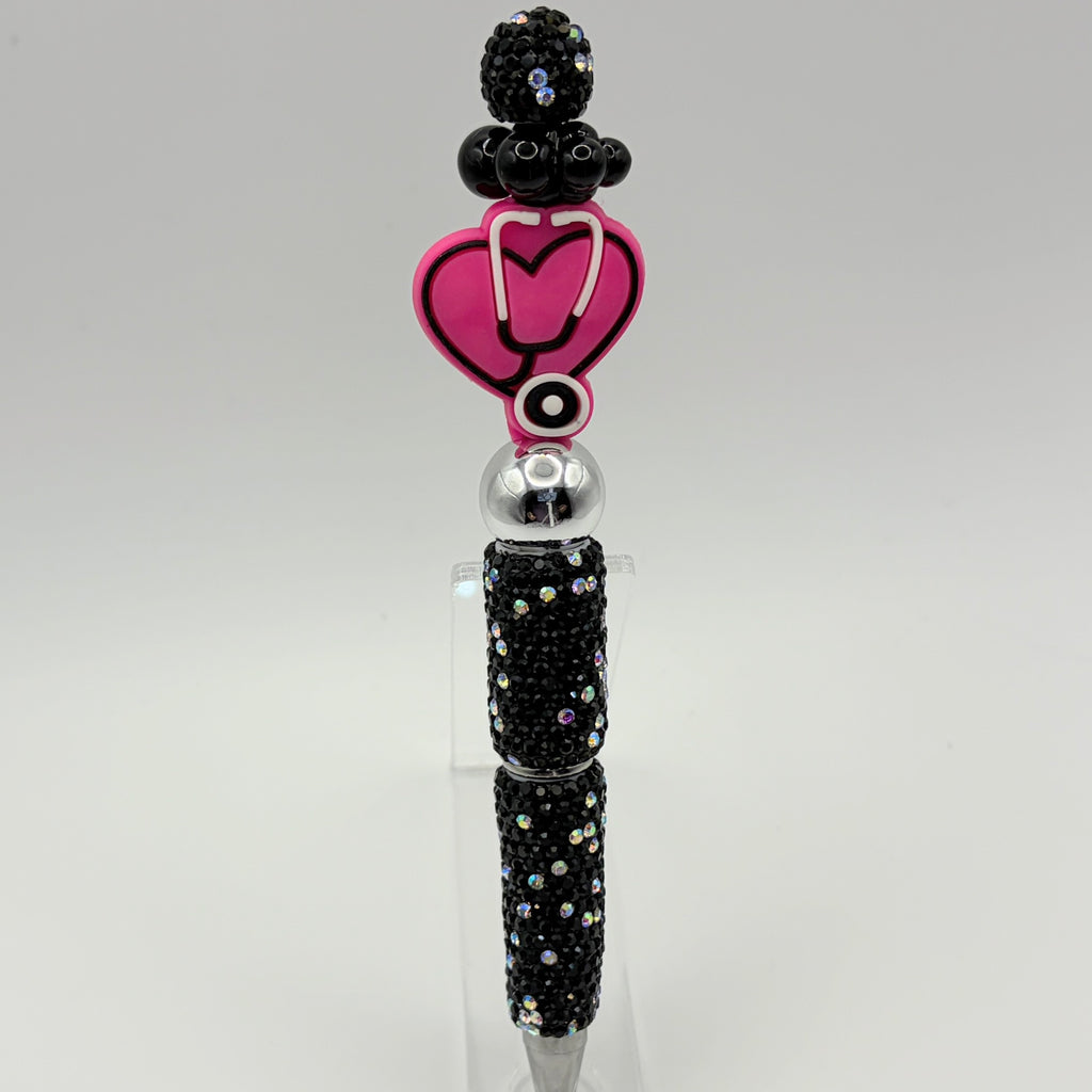 Jobs & Professions Beaded Pens | Teacher, Nurse, Dental, & School Staff Gifts | Choose Your Style A–EE