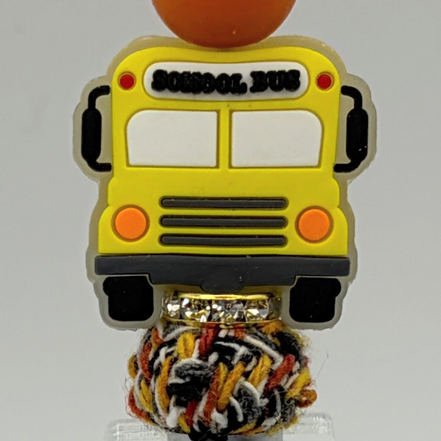 School Bus Beaded Pen – Teacher & Bus Driver Gift | Back to School Pen