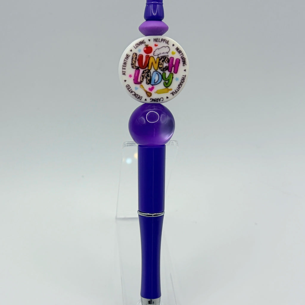 Jobs & Professions Beaded Pens | Teacher, Nurse, Dental, & School Staff Gifts | Choose Your Style A–EE