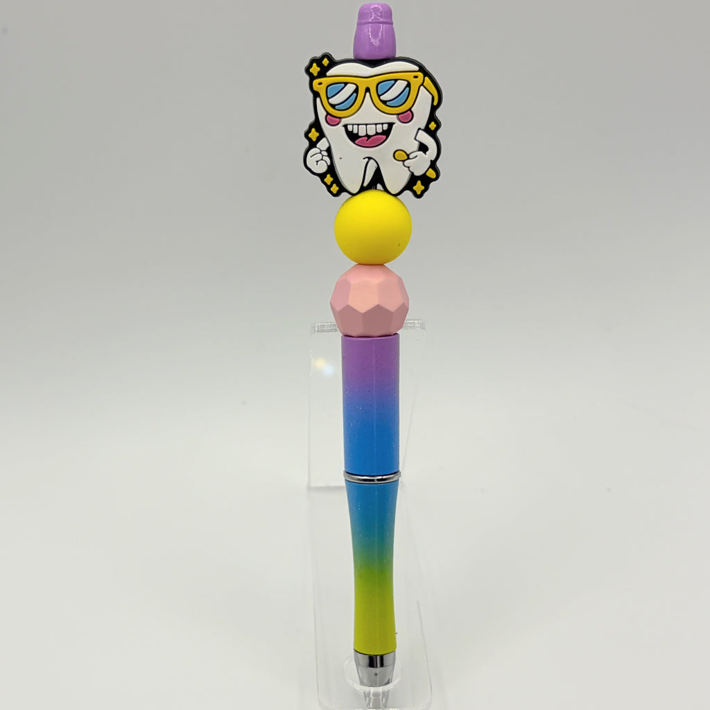 Jobs & Professions Beaded Pens | Teacher, Nurse, Dental, & School Staff Gifts | Choose Your Style A–EE