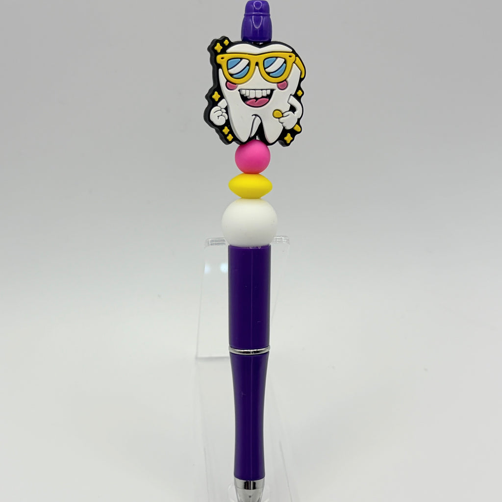 Jobs & Professions Beaded Pens | Teacher, Nurse, Dental, & School Staff Gifts | Choose Your Style A–EE