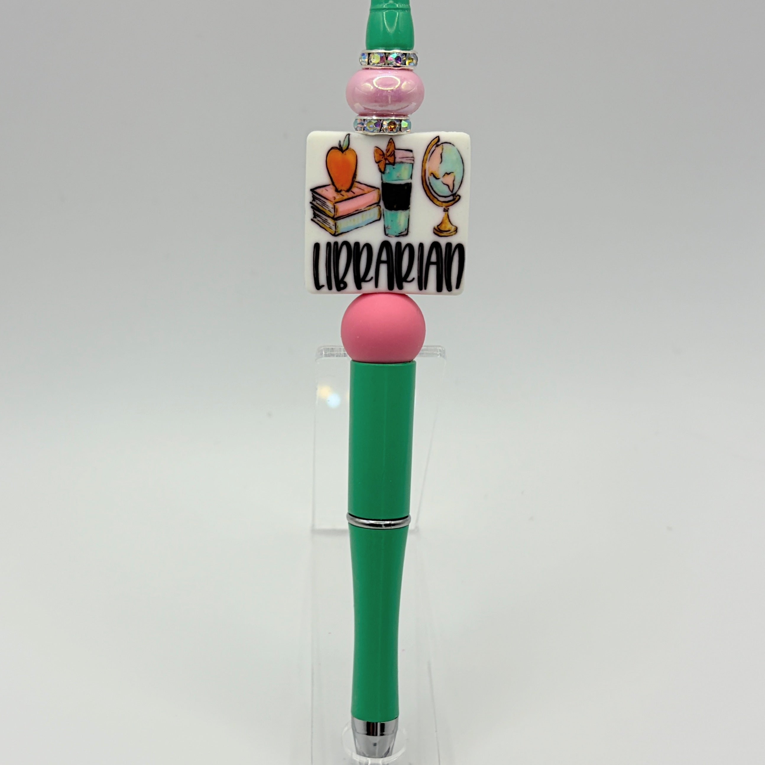 Jobs & Professions Beaded Pens | Teacher, Nurse, Dental, & School Staff Gifts | Choose Your Style A–EE