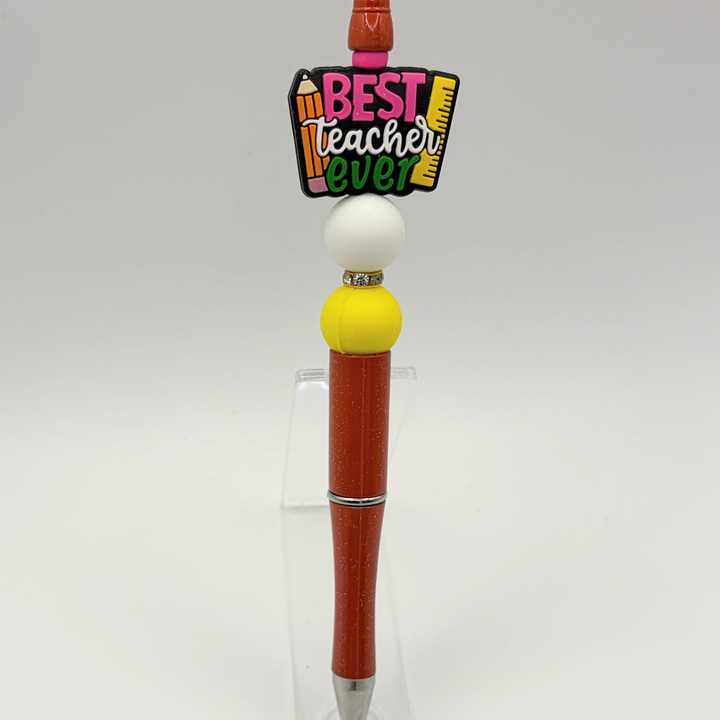 Jobs & Professions Beaded Pens | Teacher, Nurse, Dental, & School Staff Gifts | Choose Your Style A–EE