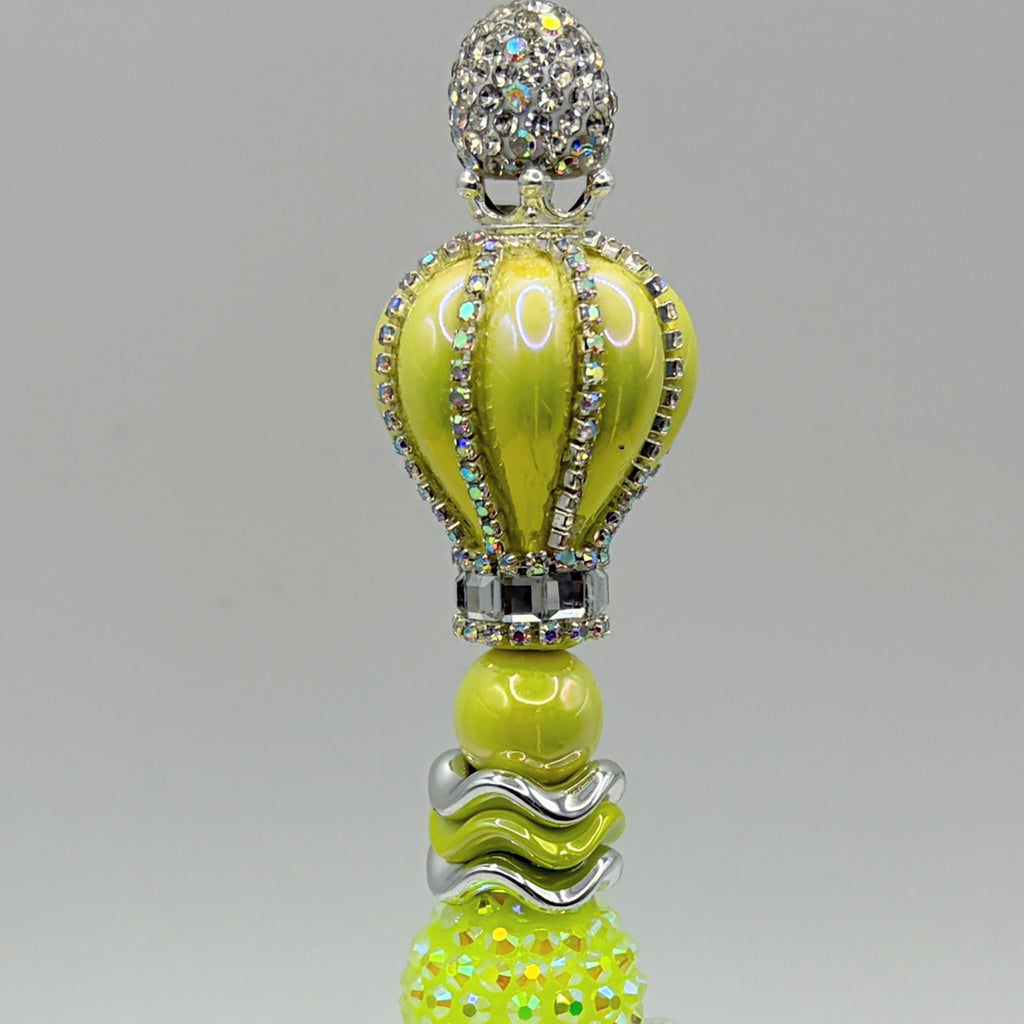 Balloon Crown Beaded Pens – Choose Your Style A–C | Luxe Rhinestone Balloon Pens