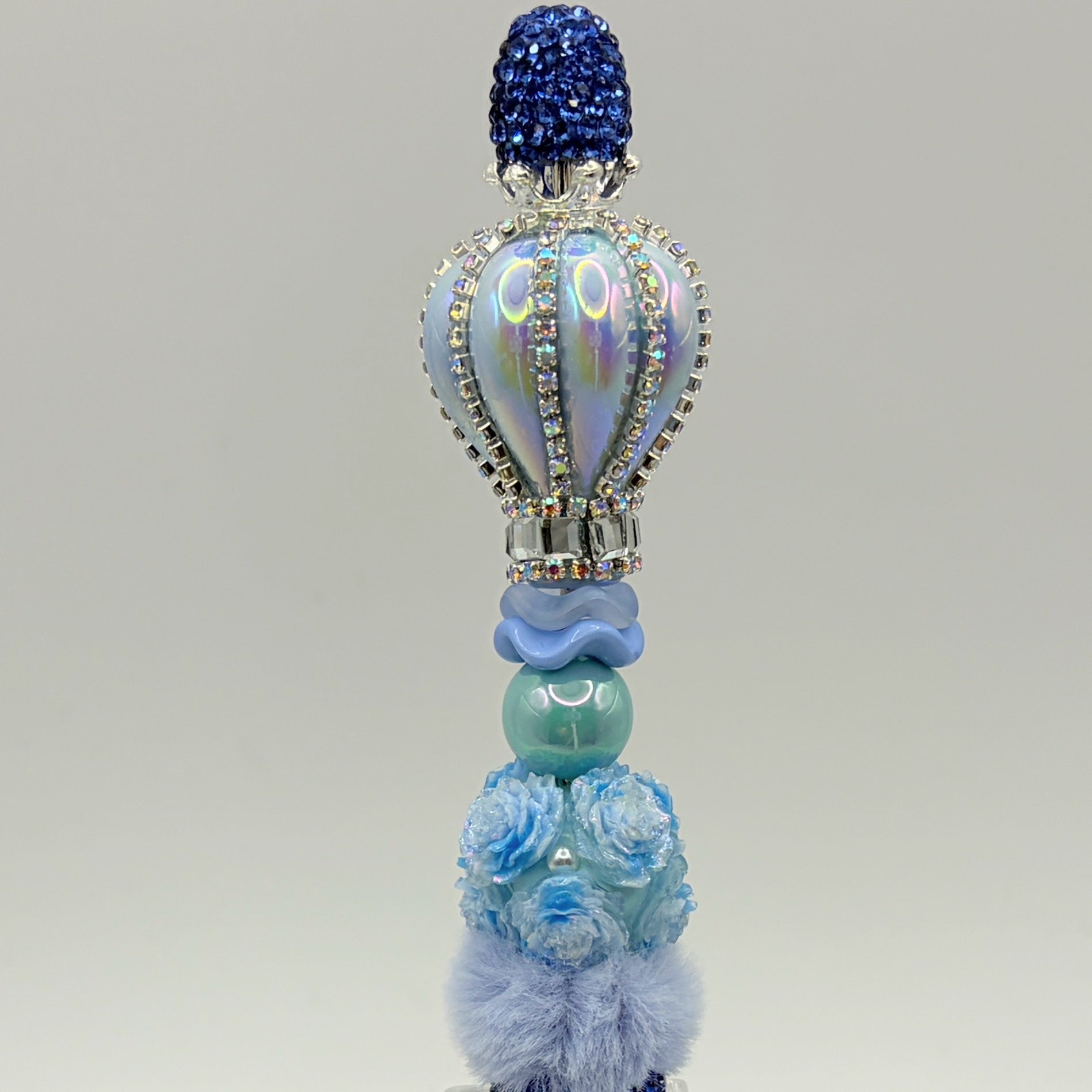 Balloon Crown Beaded Pens – Choose Your Style A–C | Luxe Rhinestone Balloon Pens