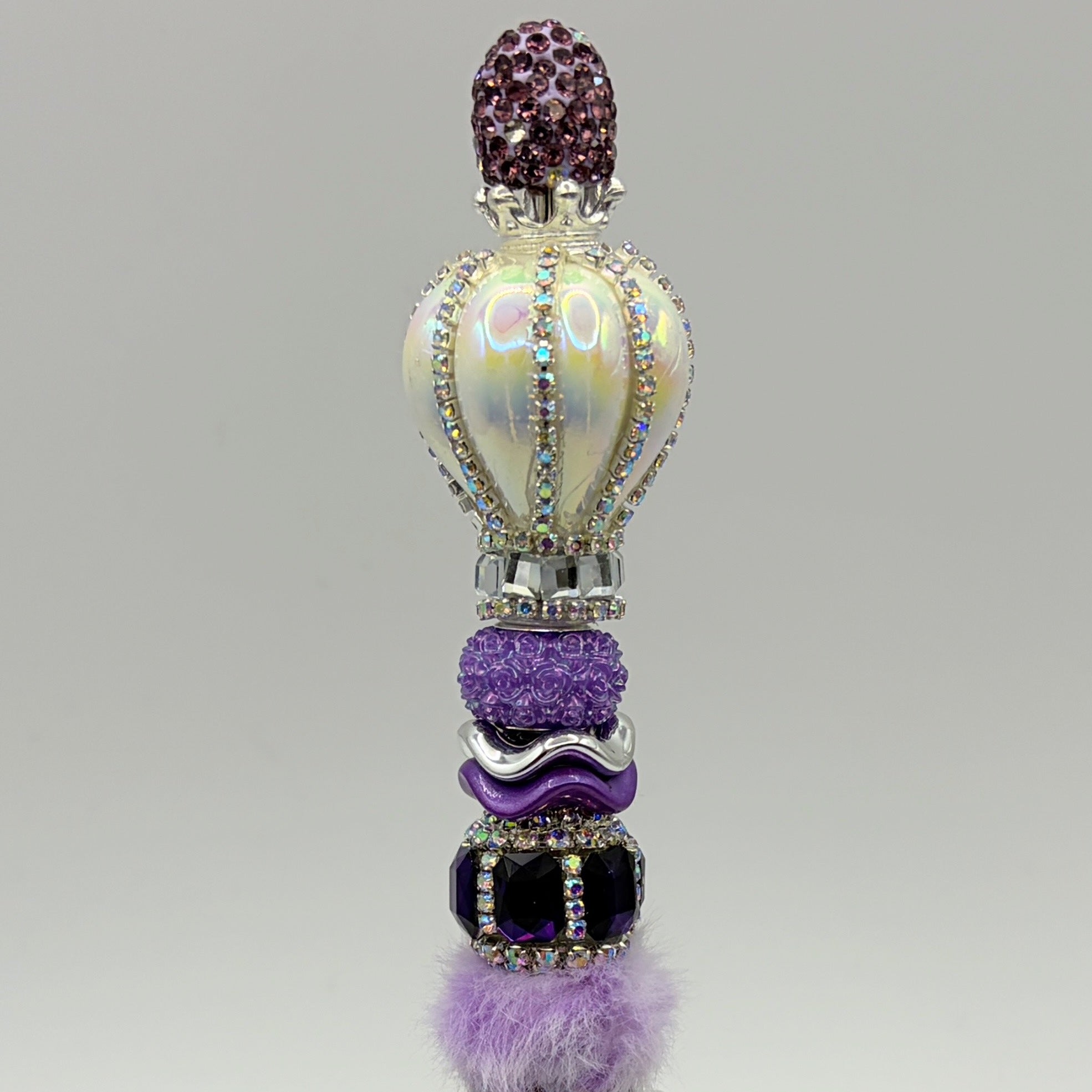 Balloon Crown Beaded Pens – Choose Your Style A–C | Luxe Rhinestone Balloon Pens