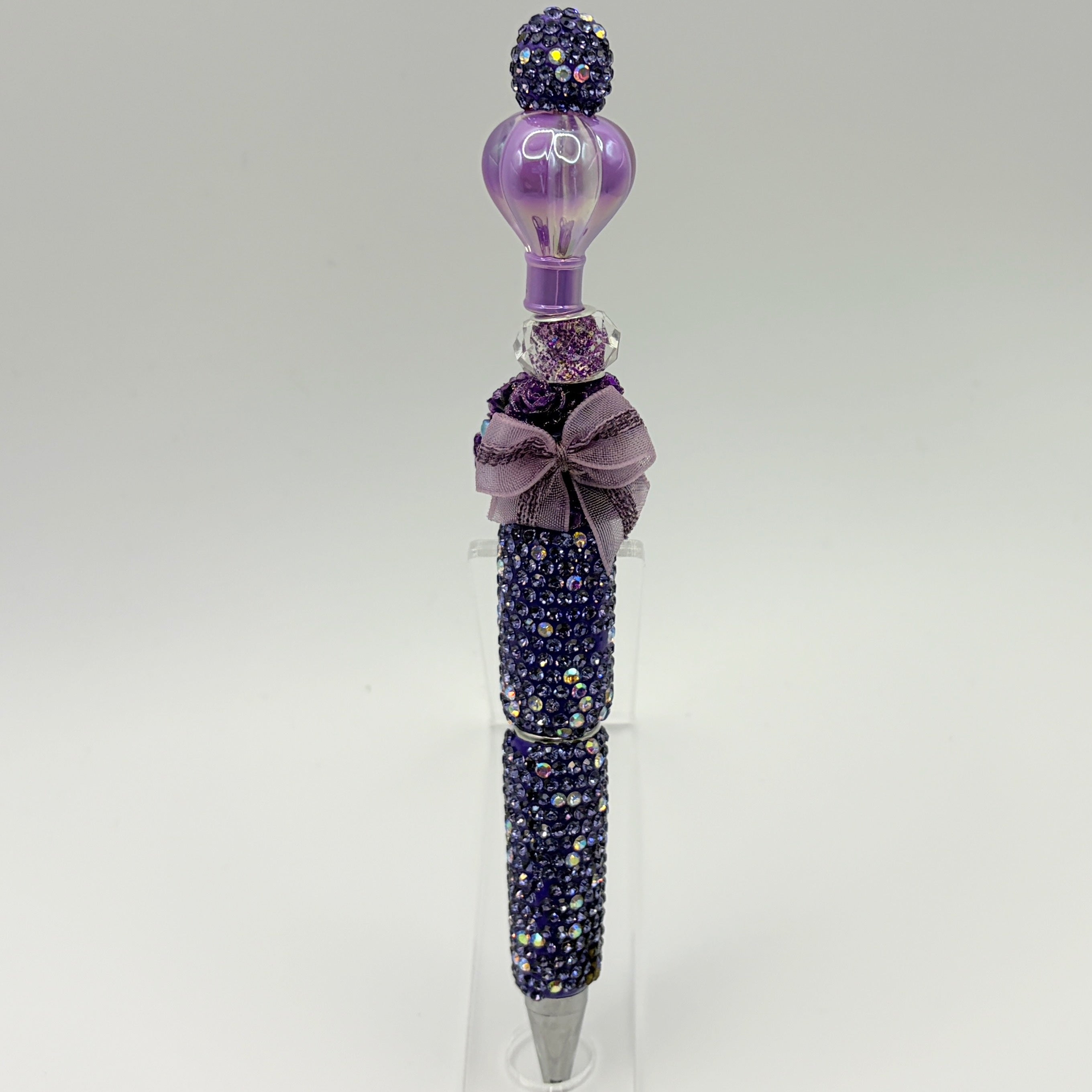 Elegant Balloon Beaded Pens – Choose Your Style A–B | Soft Glam Rhinestone Pens